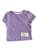 44: H&M-Light Purple Liquid Design Top